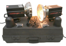 Photogenic PowerLight 750 Studio Monolight 2-Light Kit w Case ~ Limited Testing