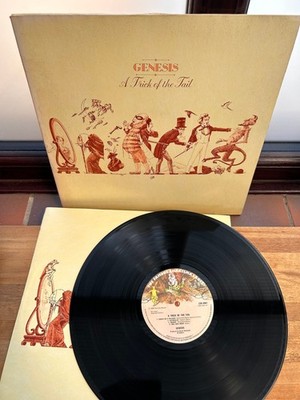 GENESIS A Trick Of The Tail Vinyl Record Album 1970s Rock WITH inner Play tested