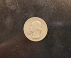 1943-S Washington 90% Silver Quarter circulated/ungraded. Free shipping
