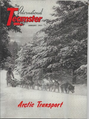 INTERNATIONAL TEAMSTER Jan 1951 LABOR PROBLEMS AFL DELEGATES beautiful ads 
