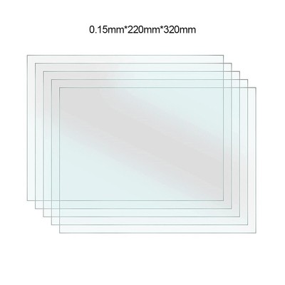 5PCS High Performance FEP Films Suitable for DLP Printers Size 220 x320 mm Each