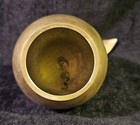 Vintage Decorative Apple with leaf Brass Bell-3" high-Made In India-E — photo 3