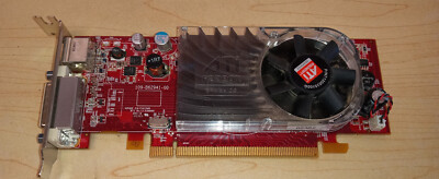ATI Radeon HD 3450 PCIe Graphics Video Card X398D DMS-59 S-Video!