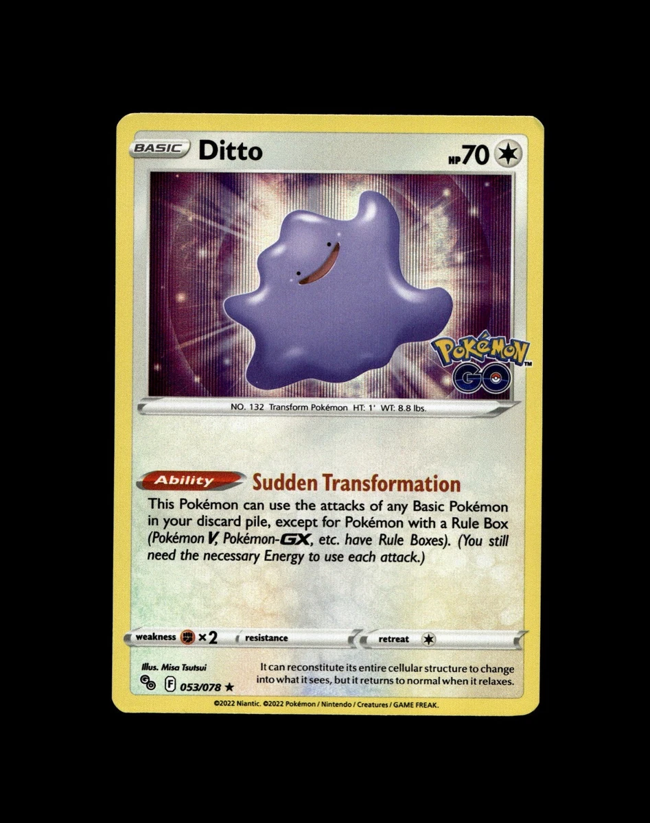 Ditto Pokmon TCG Cards | eBay