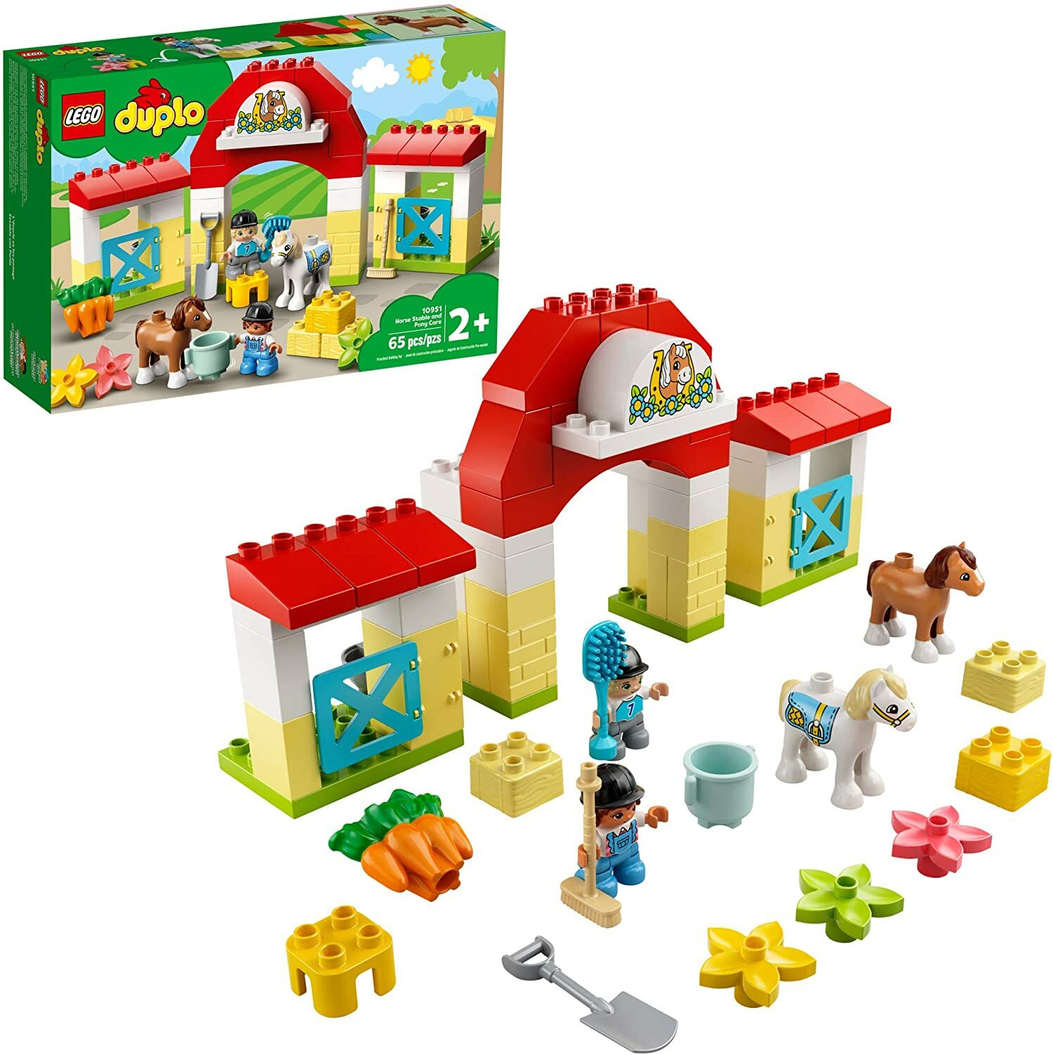 LEGO DUPLO Town Horse Stable and Pony Care 10951 Building Kit 65pcs  Mar.1,21 673419336291 | eBay