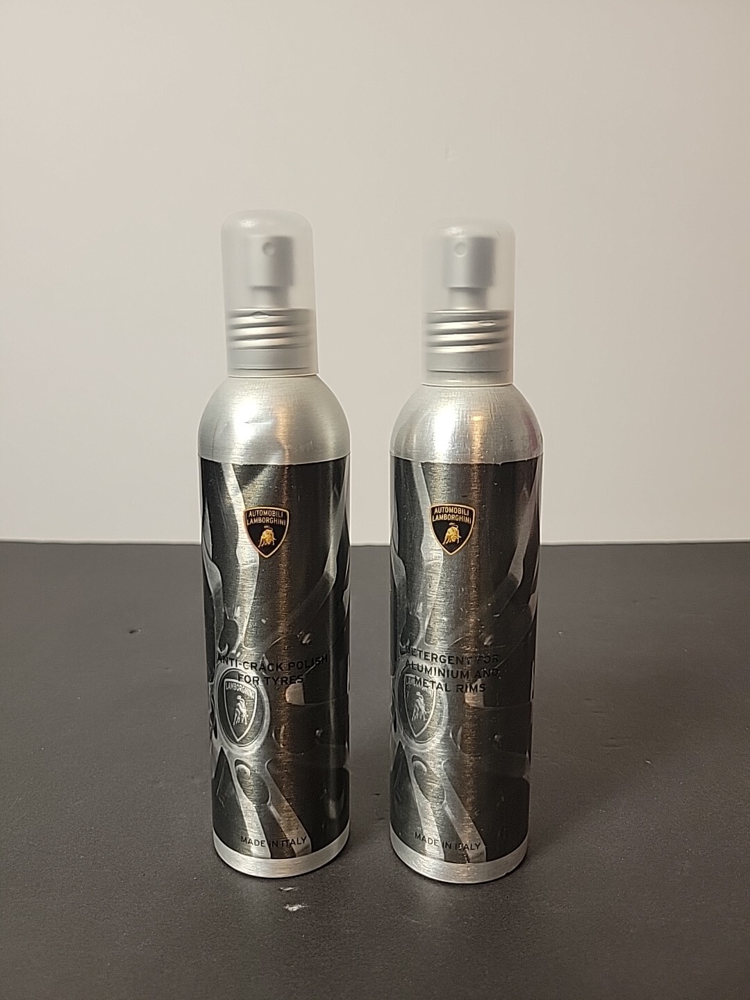 lamborghini rim anti crack polish for tyres and detergent for aluminum metal...