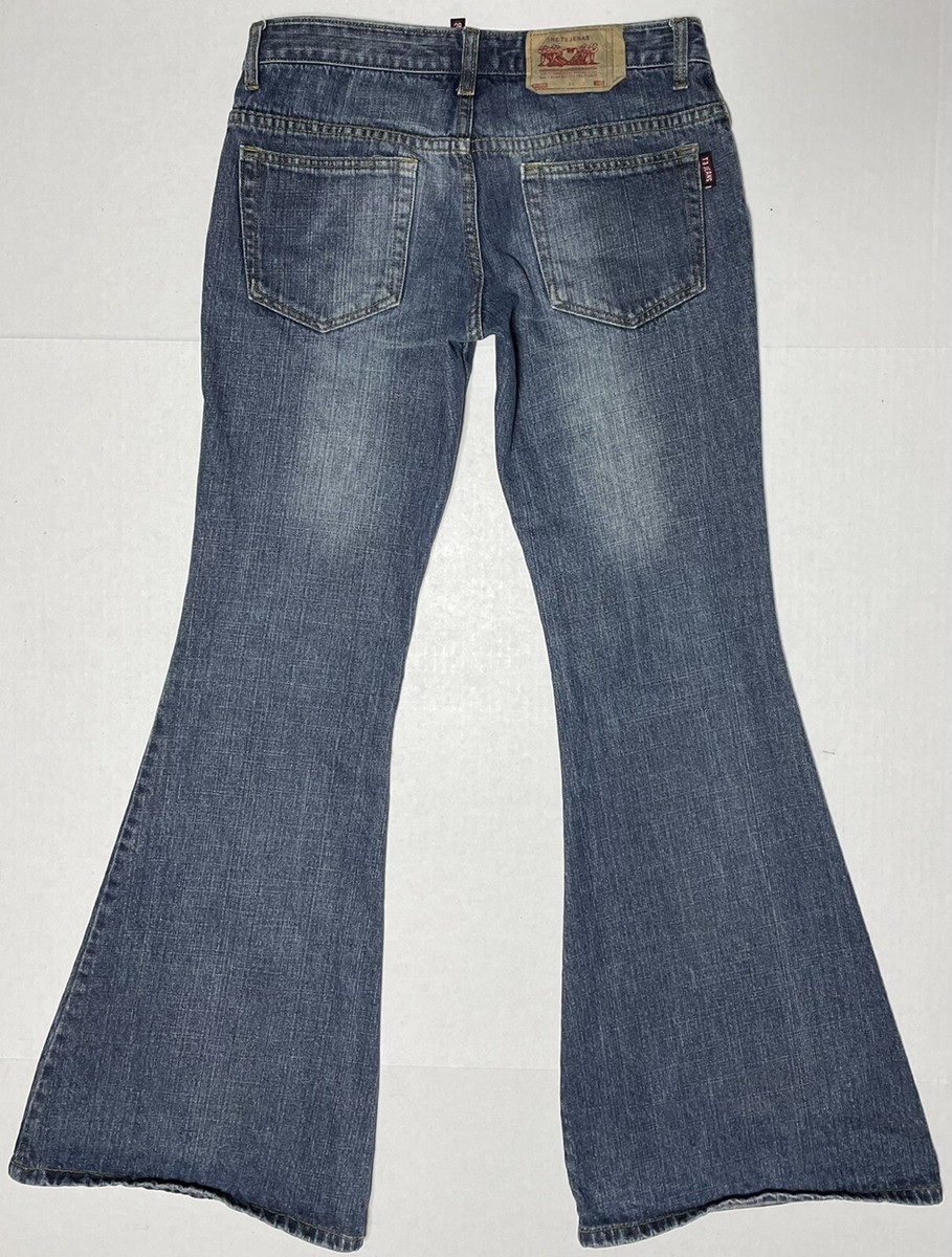 Lot De 3 Jeans Femme Taille 38, Coupe Droite, Bleu, Marque Générique, Très Bon état