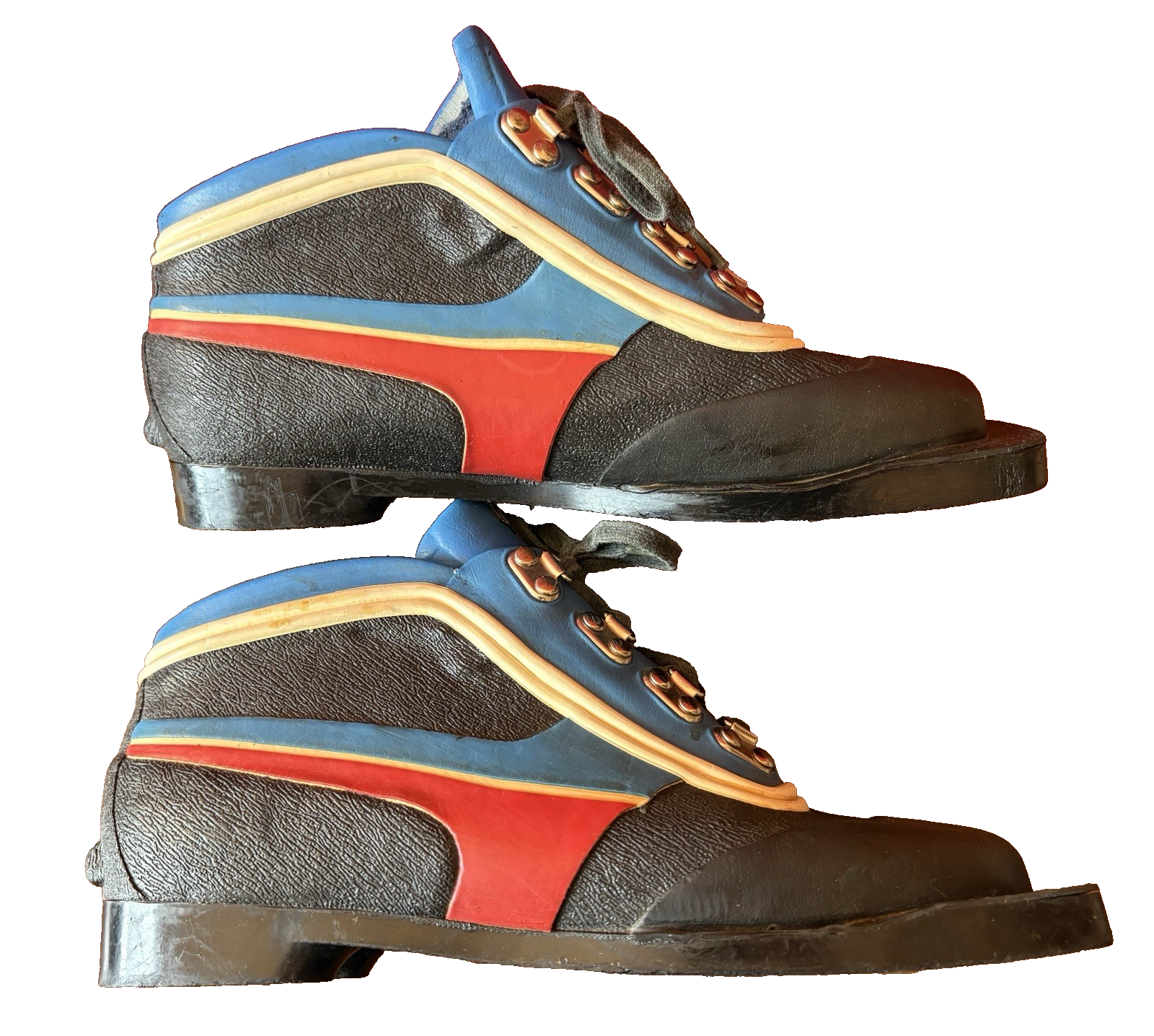 SALOMON Scarponi da sci retrò vintage classici Nordic Norm taglia 28 0 Y2K SNS NNN punta quadrata