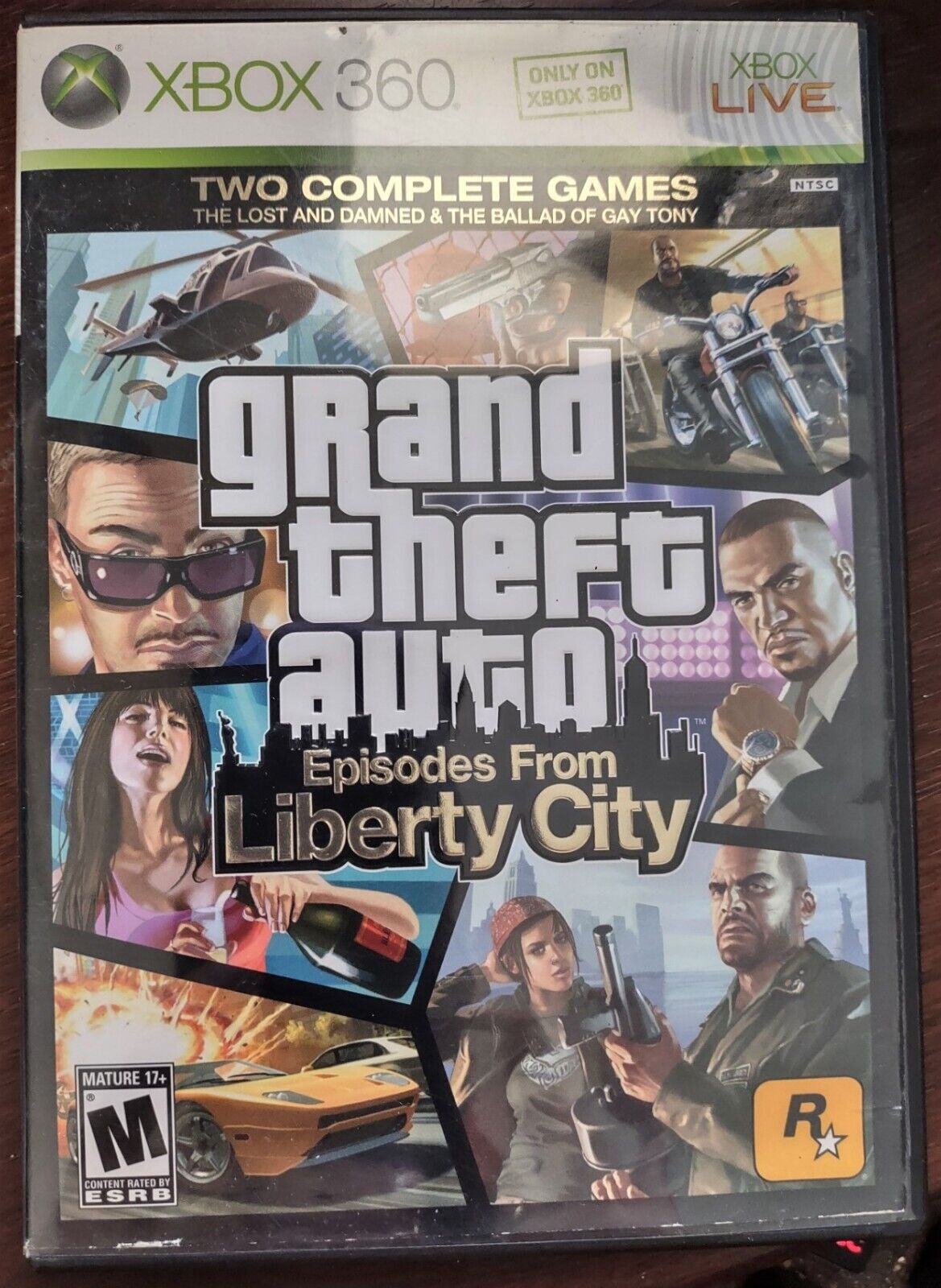 Nu schweizisk er mere end XBOX 360 : GRAND THEFT AUTO : EPISODES FROM LIBERTY CITY !! COMPLETE  w/MANUAL | eBay