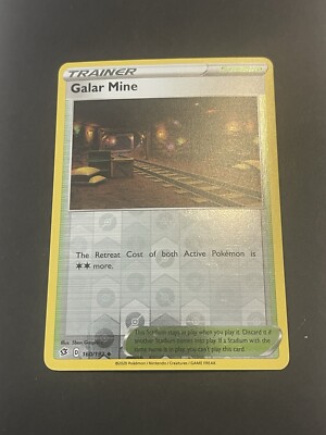 Pokemon TCG Galar Mine Rebel Clash 160/192 Reverse Holo Uncommon