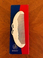 A00 Handmade Natural Wooden Hair Comb Decoration Comb Fine Tooth Comb