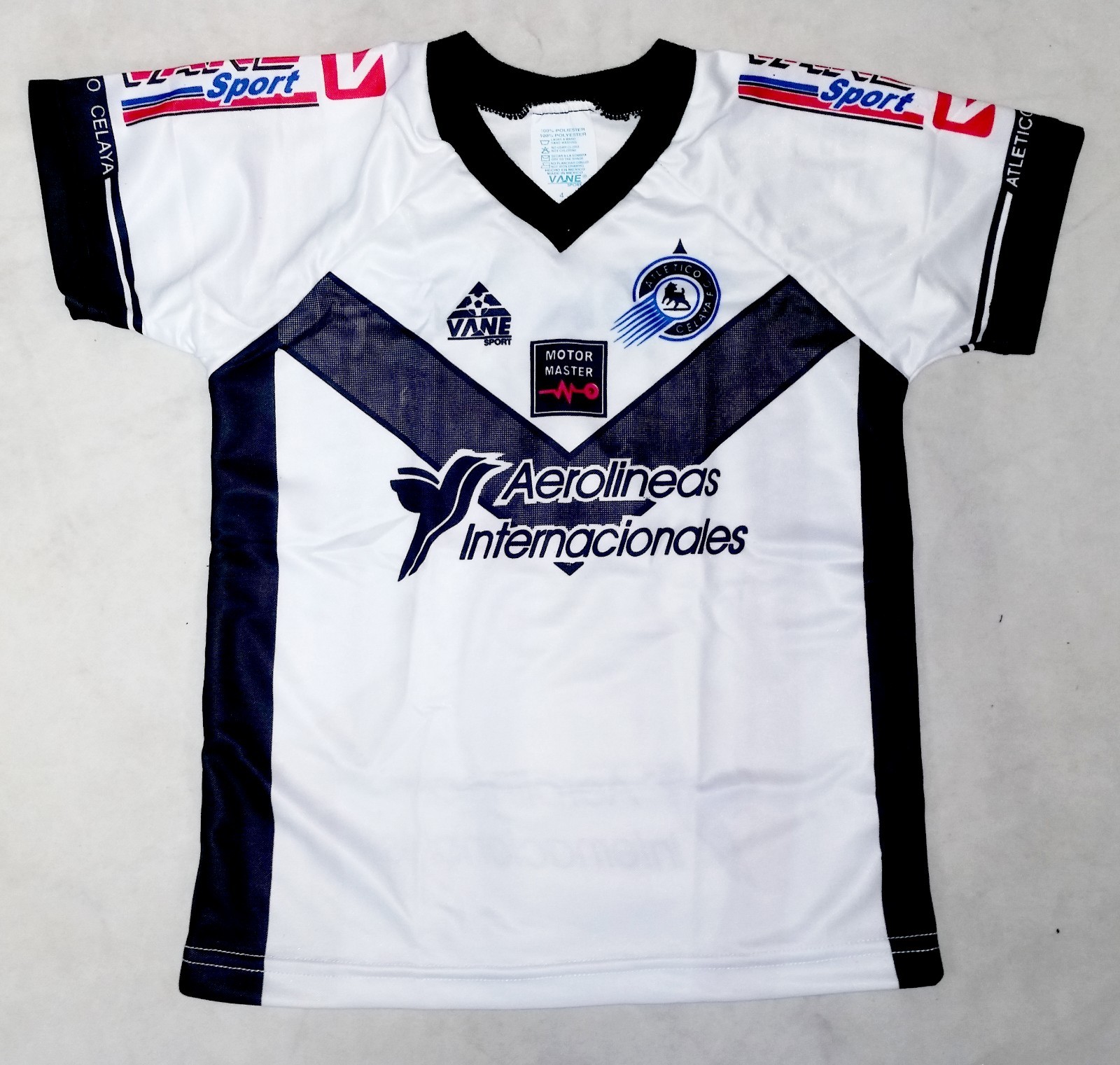 Atletico Celaya Home Youth Soccer Uniform Mexican Soccer League 100% Polyester