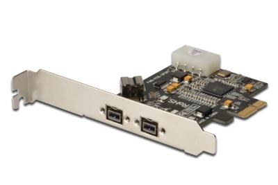 DIGITUS FireWire 1394b PCI-Express Karte, 3 x Port