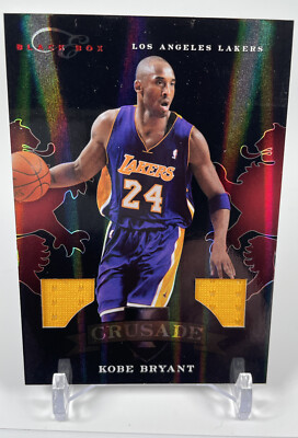 2010-11 Elite Black Box - Crusade Kobe Bryant #24 Memorabilia /99 