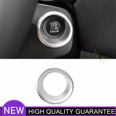Ignition Switch Start Button Frame Trim For Jeep Compass 2017-2020 Matte Silver
