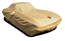 Corvette C2 Premium Flannel Indoor Car Cover - Tan 1963-1967
