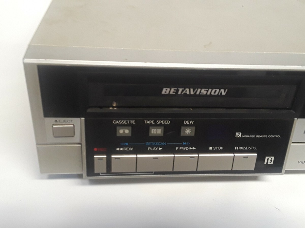 Vintage Sears Betavision 564 VCR Beta Tape Player FOR PARTS OR REPAIR