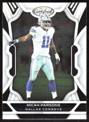 2022 9735C Panini Certified Micah Parsons Dallas Cowboys #29