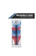 EastPoint Sports Badminton Shuttlecocks 6-Pack Multi-color Plastic Conical Shape