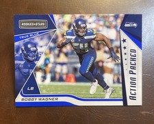 2019 Rookies & Stars Action Packed BOBBY WAGNER Seahawks TRUE BLUE #'d /49 SSP