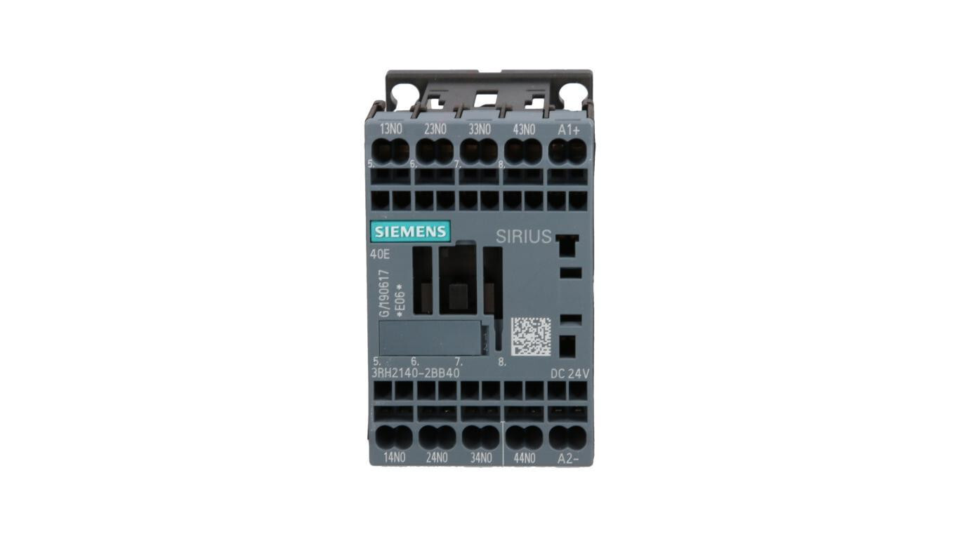 Auxiliary contactor 3A 4Z 0R 24V DC S00 3RH2140-2BB40 /T2UK