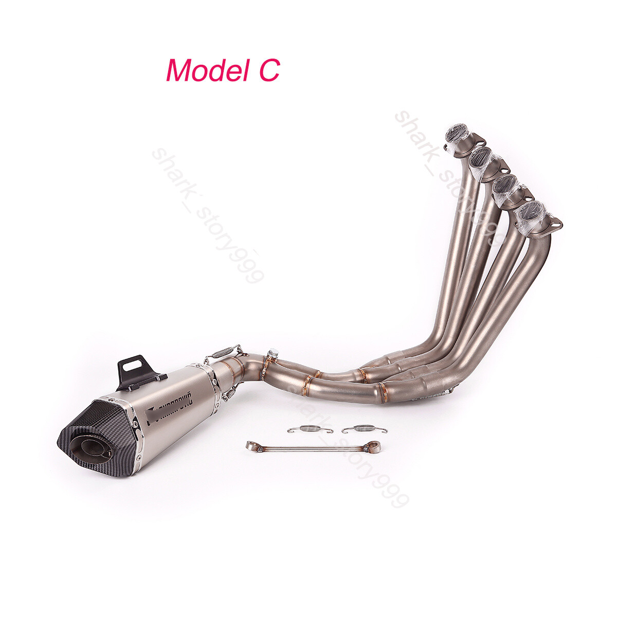 Stainless Steel Full Exhaust System – Header & Muffler For Honda CBR650R/F, CB650R/F (2014-2022)