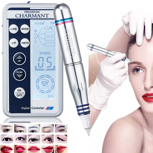 Charmant Semi Permanent Makeup Tattoo Pen Kit for Eyebrow Lip Liner Microblading - Bild 2 von 8