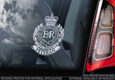 Royal Engineers Veteran - Car Sticker - Military Army Forces Window Decal - V01