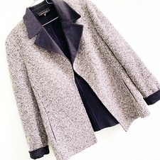 Vintage Escada Pacenza Boutique Designer Coat Wool Angora Blend Vintage Size 44