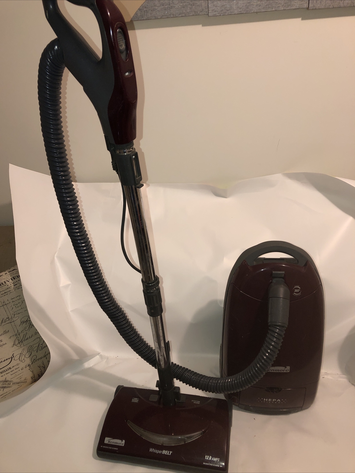 Kenmore Progressive 360 True Hepa 116 Canister Vacuum Power Mate