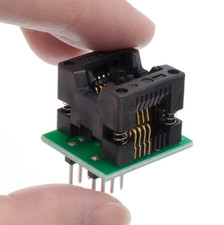A Smart 200mile Socket Converter Module SOIC8 SOP8 to DIP8 EZ Programmer Adapter