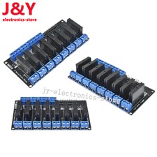 250V 5V 8 Channel Low Level Trigger Arduino Solid State Relay Module With Fuse