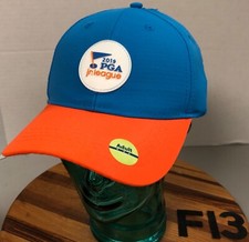 NWT 2019 PGA JR. LEAGUE HAT BLUE/ORANGE STRAPBACK ADJUSTABLE F13