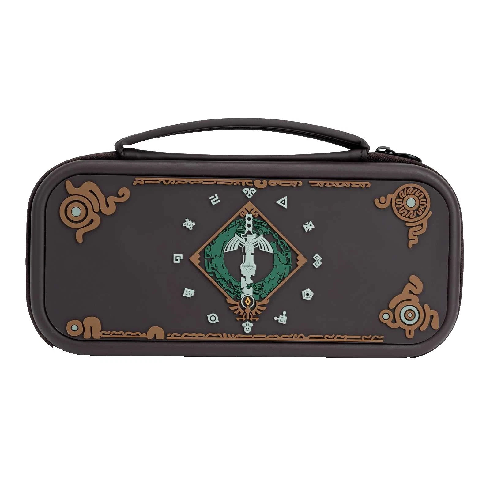 Brown Rigid Plastic Video Game Bags, Skins & Travel Cases