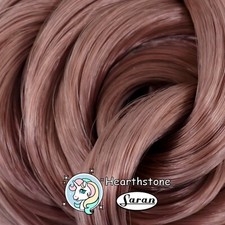 Japanese Saran Doll Hair - Hearthstone Brunette Brown for Rerooting Custom Dolls