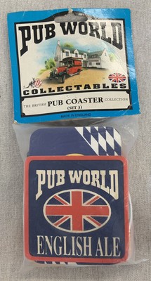 25 Pub World Coaster Collection Lot Beer Ale Stout Set 1 made in England Sealed