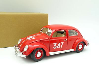Burago SB 1/18 - Volkswagen Beetle Kafer Beetle 1000 Miglia 1955