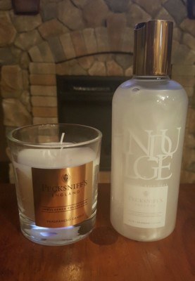 Pecksniff's Indulgence Collection Sensual Bath Soak AND Fragranced Candle Set