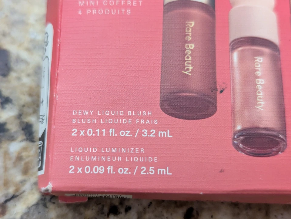 Rare Beauty Blush & Glow 4 Piece Mini Set Limited Edition New - Image 3 of 4