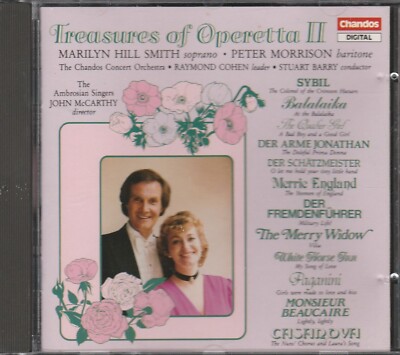 Marilyn Hill Smith & Peter Morrison     Treasures of Operetta II     CD