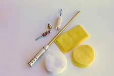 .40 CALIBER BRASS PISTOL FIELD CLEANING KIT / EMSSPKT40