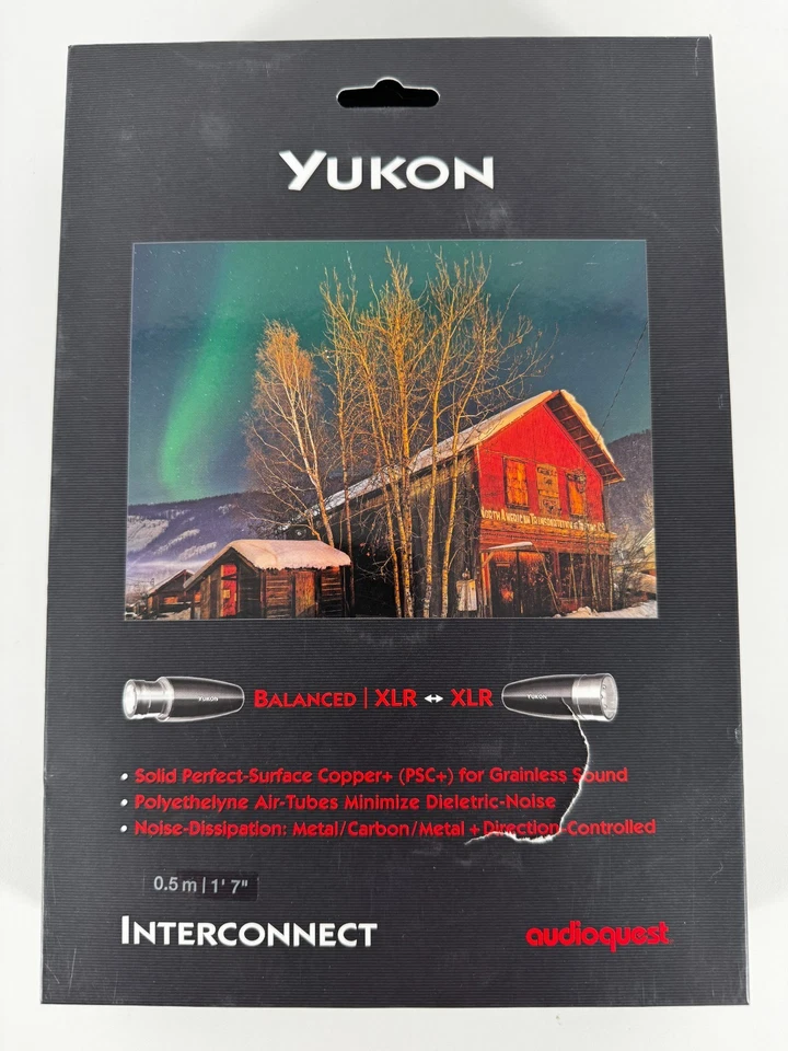 Audioquest Yukon XLR-XLR HiFi Balanced Interconnect 0.5m pair - RRP £469 - Image 2 of 2