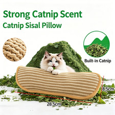 Durable Cat Scratcher Ball Cat Scratching Board, Interactive Sisal Ball for Cats