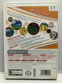 Wii Play Game Complete CIB (Nintendo Wii) with Manual - Tested Free Ship