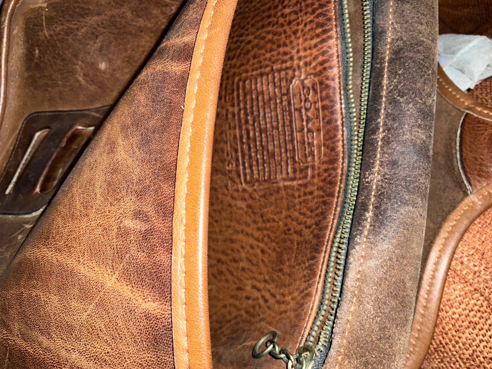 Vintage Coach Bonnie Cashin Courier bag Patina. R… - image 5