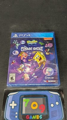 SEALED Spongebob Squarepants the Cosmic Shake (Sony PlayStation 4) PS4 NEW