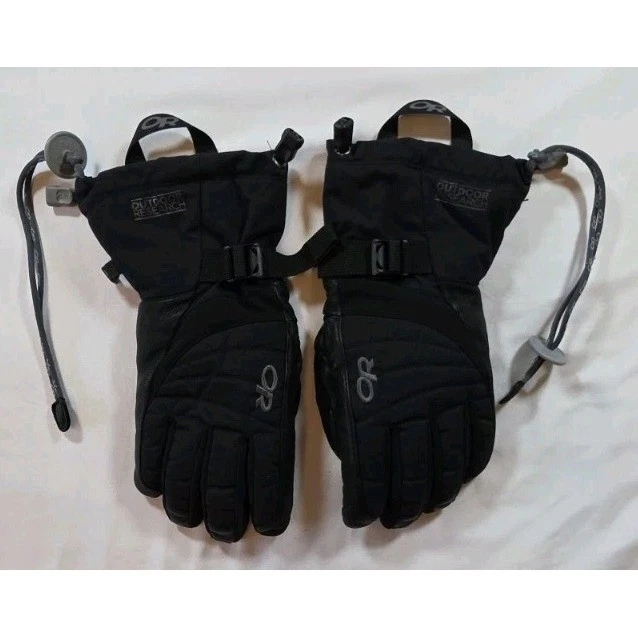 Outdoor Research Ambit Ski Snowboard Gloves Women's Medium Black