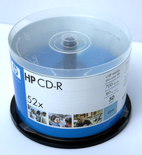 33 Vtg HP Hewlett Packard CD-R Recordable 52x 700MB 80min