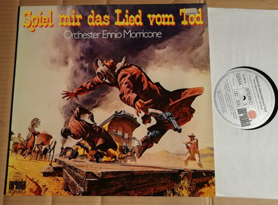 SPIEL MIR DAS LIED VOM TOD - SOUNDTRACK - ENNIO MORRICONE - LP - GERMANY 1978