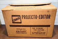 Craig Projecto Editor KE-8 by Kalart 8mm film Movie Viewer Splicer w/box  case